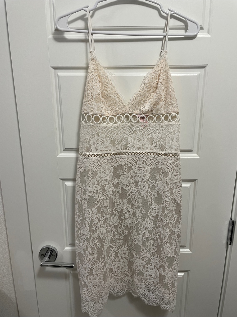 Victoria's Secret Ivory Lace Slip